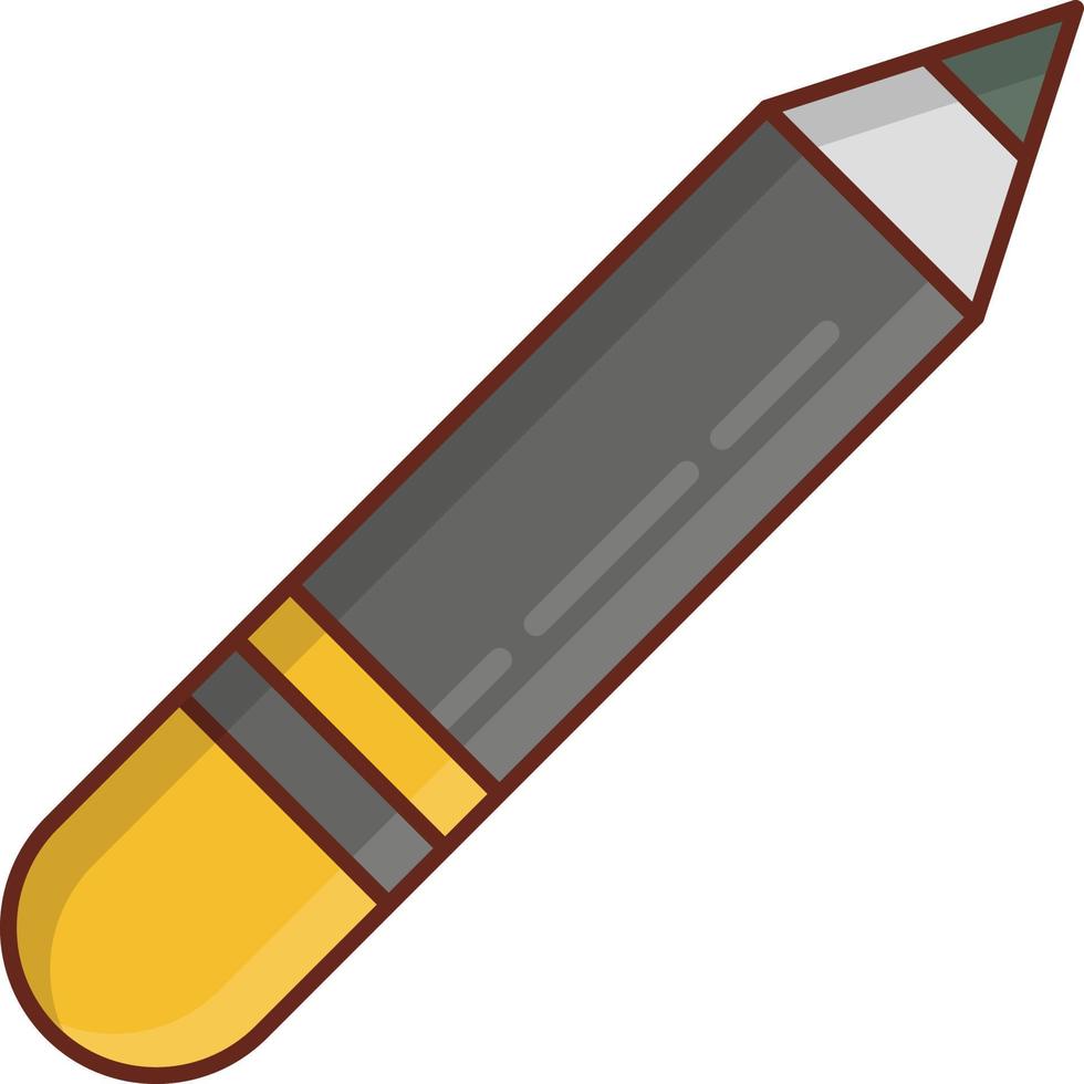 Eyeliner-Vektor-Illustration auf einem transparenten Hintergrund. Symbole in Premiumqualität. Vektorlinie flaches Farbsymbol für Konzept und Grafikdesign. vektor