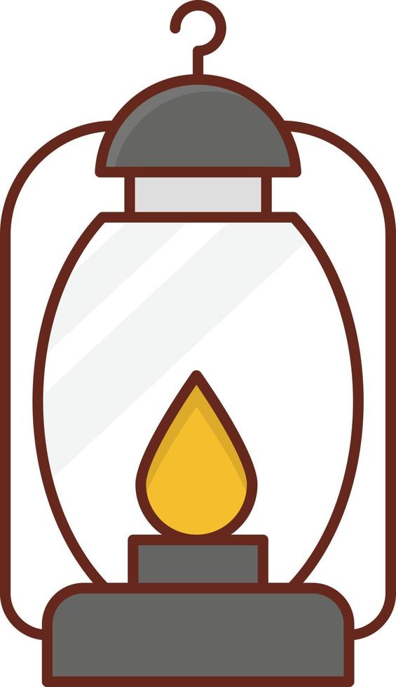 Kerze-Vektor-Illustration auf einem transparenten Hintergrund. Symbole in Premiumqualität. Vektorlinie flaches Farbsymbol für Konzept und Grafikdesign. vektor