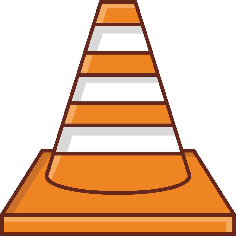 vlc vektorillustration på en transparent bakgrund. symboler av högsta kvalitet. vektor linje platt färgikon för koncept och grafisk design.