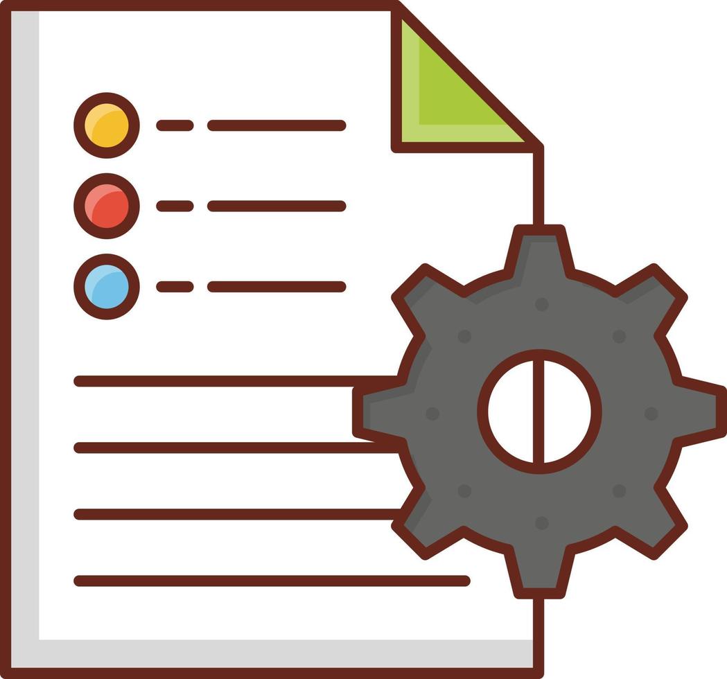 Datei-Vektor-Illustration auf einem transparenten Hintergrund. Symbole in Premiumqualität. Vektorlinie flaches Farbsymbol für Konzept und Grafikdesign. vektor