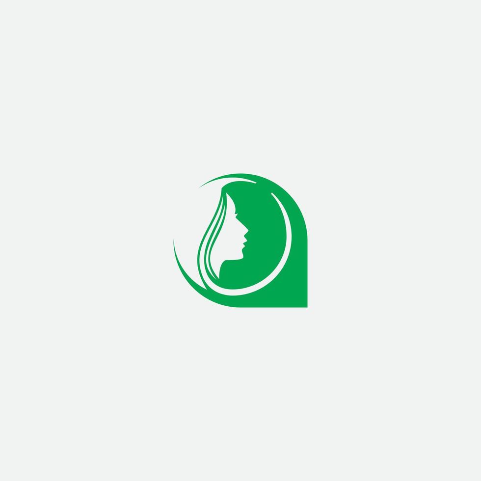 Vektor-Logo-Design. Wellness und gesund vektor