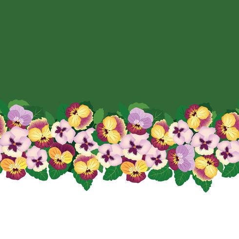 Nahtlose Blümchenmuster Blumen Hintergrund Blütengarten Textur vektor
