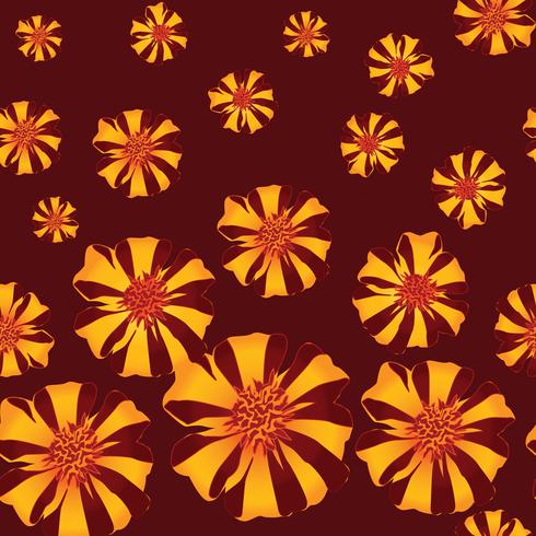 Abstrakt blommigt sömlöst mönster. Sommarblomma bakgrund. vektor