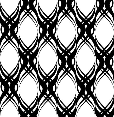 Abstrakt sömlöst mönster Blommig orientalisk geometrisk linje prydnad vektor