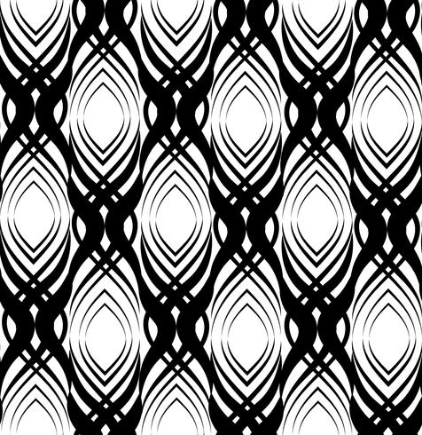 Abstraktes nahtloses Muster Orientalische geometrische mit Blumenverzierung vektor