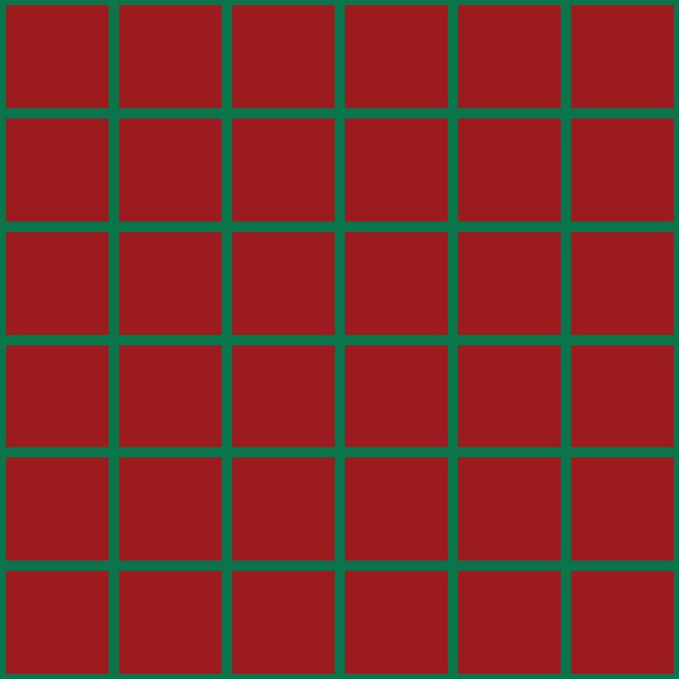 grönt rutnät röd jul schackbräde bakgrund vektor