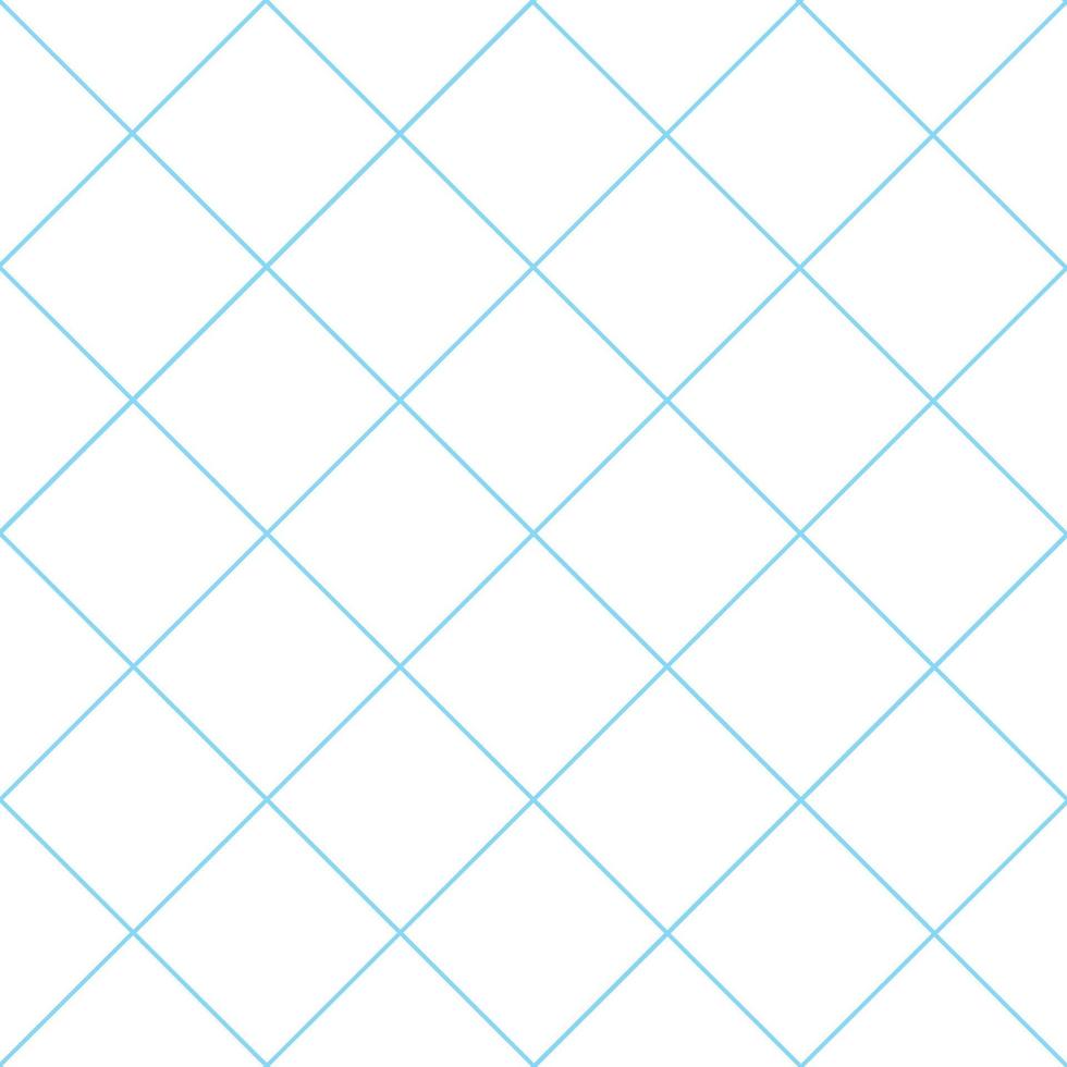 blaues Gitter weißer Rautenhintergrund vektor