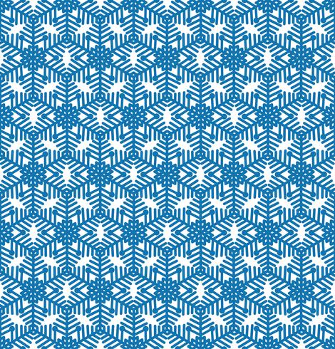 Snowflake kakel mönster Vinter ferie prydnad Geometrisk konsistens vektor