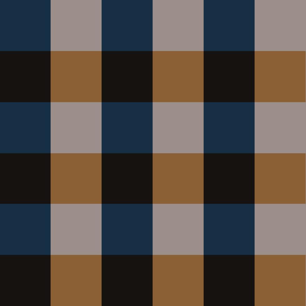 blå brun schackbräde bakgrund vektor