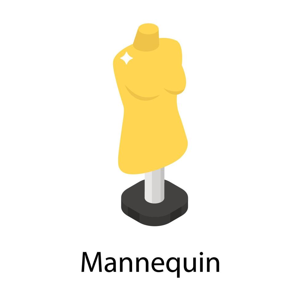 trendige Mannequin-Konzepte vektor