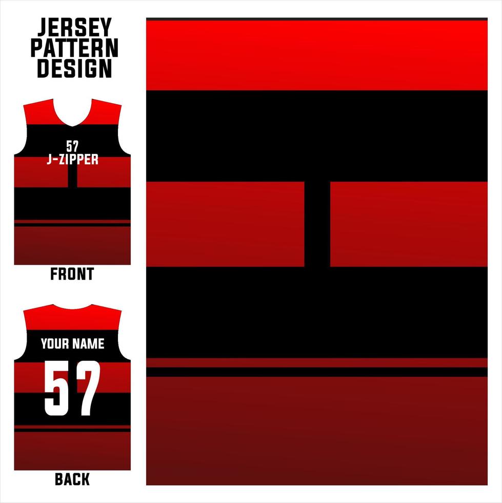 jersey design vektor abstrakt mönster mall display fram och bak för fotbollslag, basket, cykling, baseboll, volleyboll, racing, etc.