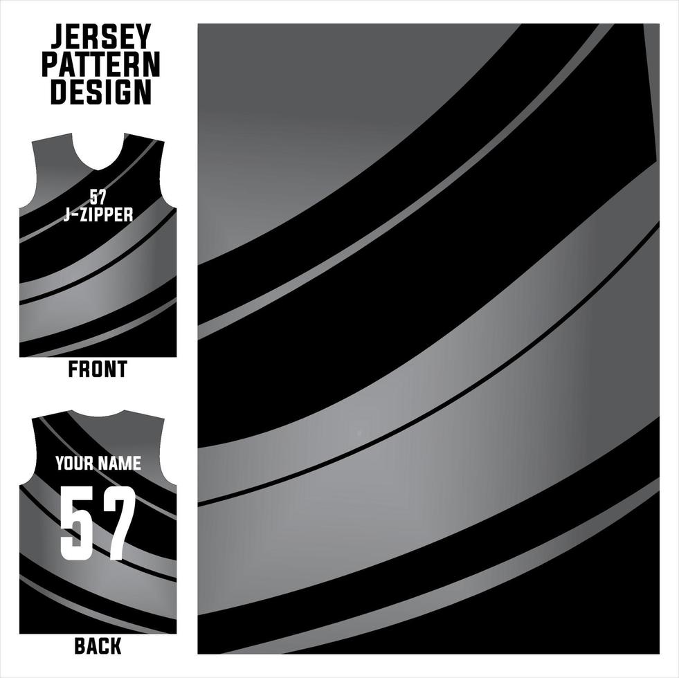 jersey design vektor abstrakt mönster mall display fram och bak för fotbollslag, basket, cykling, baseboll, volleyboll, racing, etc.