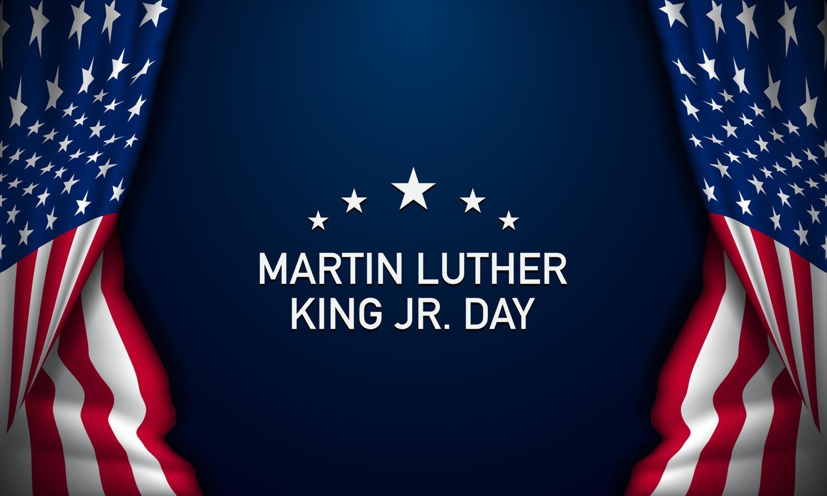 martin luther king jr. dag bakgrund. vektor illustration.