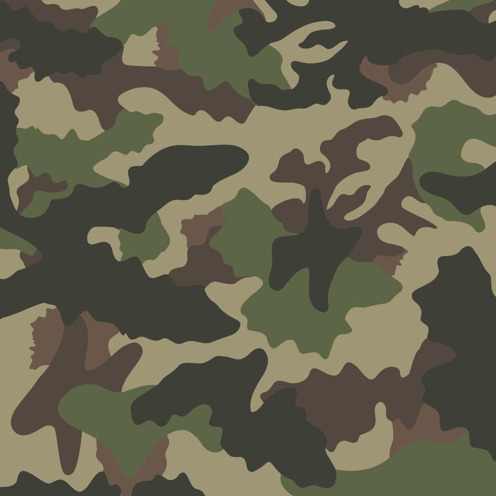 abstrakte Kunst Wald Dschungel Wald Tarnung Streifen Muster Militär Hintergrund bereit für Ihr Design vektor