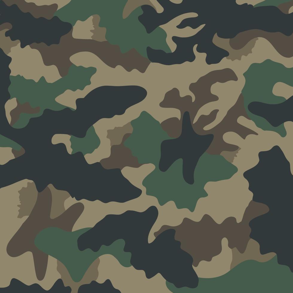 abstrakte Armee Wald Dschungel Wald Tarnung Streifen Muster militärischen Hintergrund bereit für Druckkleidung vektor