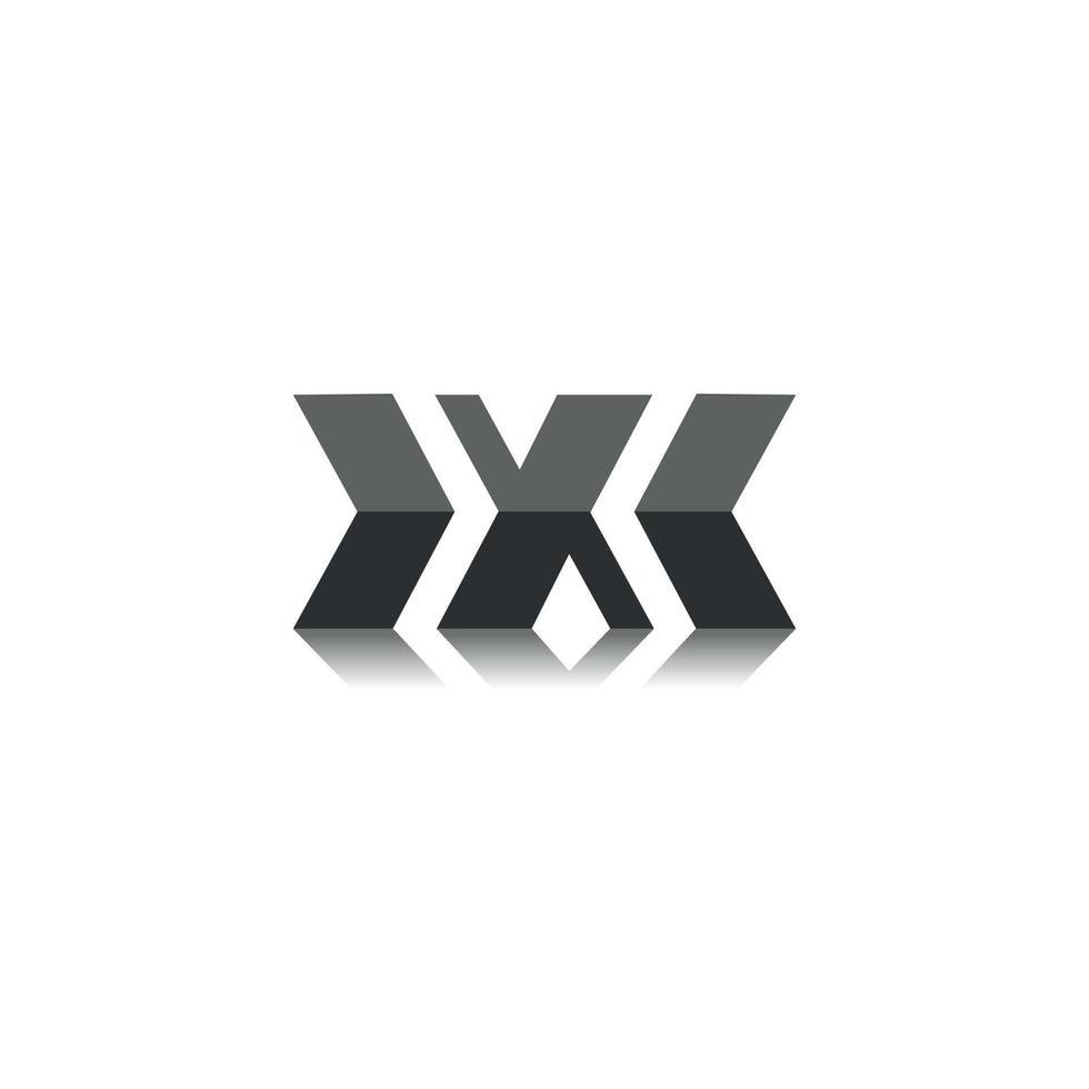 buchstabe x-logo mit modernem code zum codieren, programmiergradienten-logo-vorlage vektor