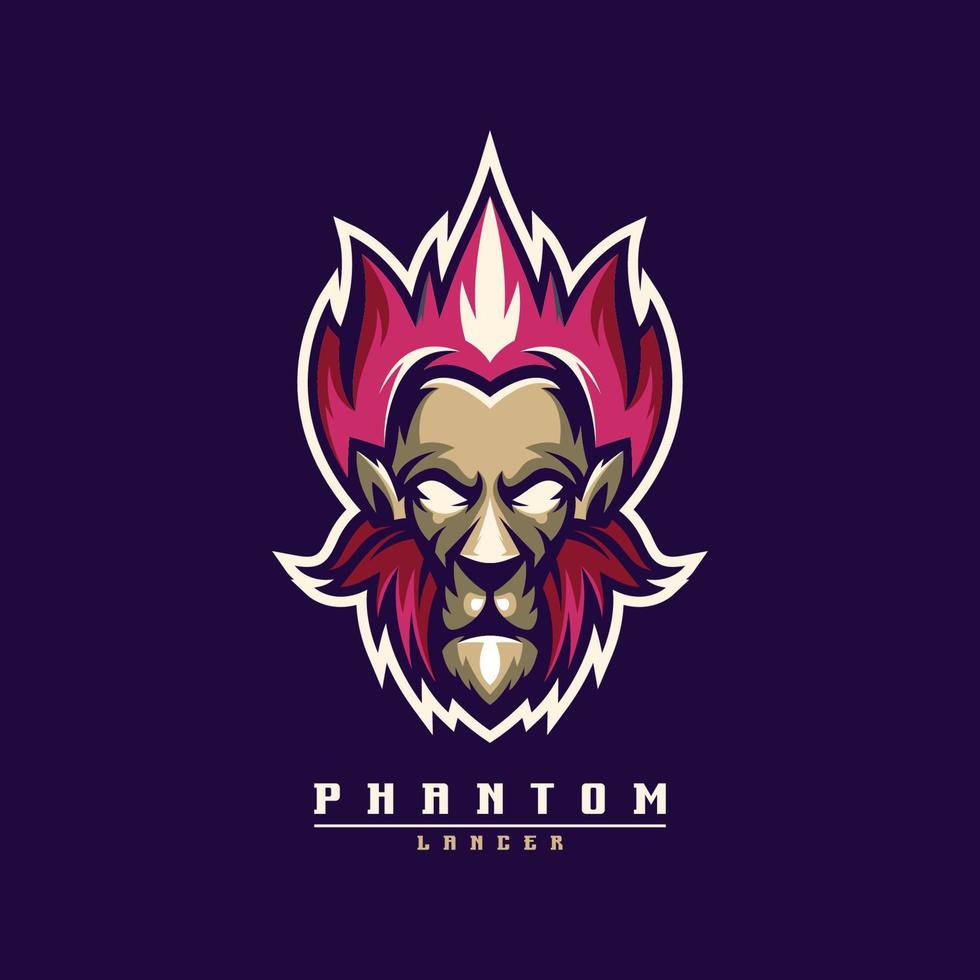 phantom logotyp med vektor