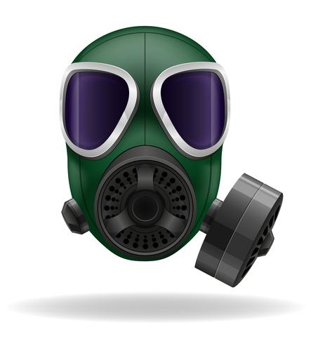 gasmask vektor illustration