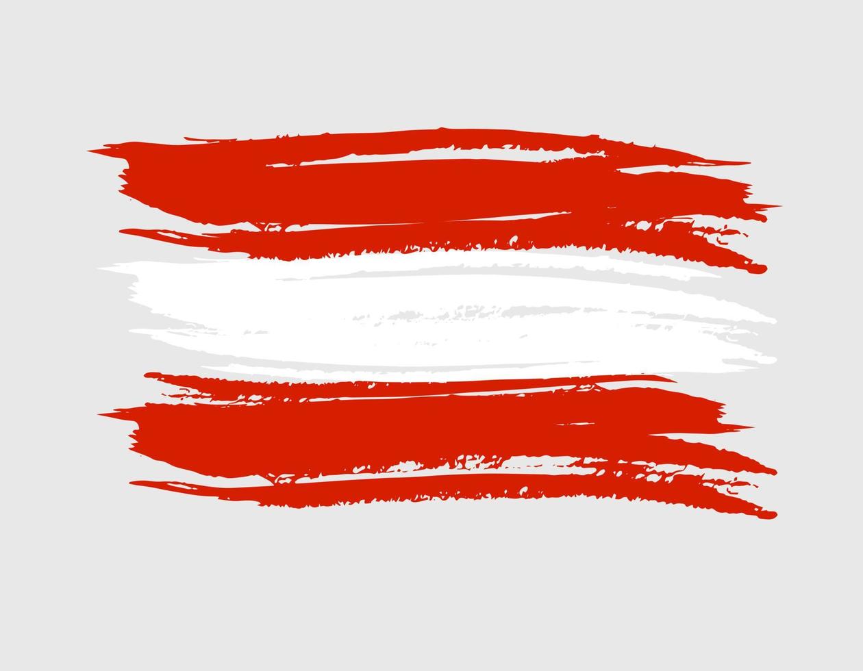 österreich europa landesflagge vektor hintergrund symbol aquarell trocken pinsel tinte textur illustration unabhängigkeitstag feier banner