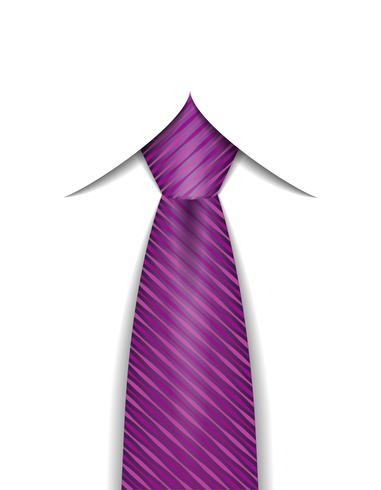 Krawatte für Männer eine Klagevektorillustration vektor
