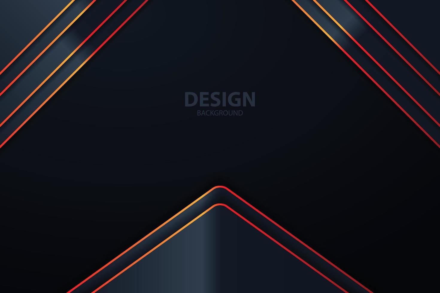 Gold Banner abstrakte Vektor Hintergrundbrett für Text- und Nachrichtendesign modern. Vektor-Illustration