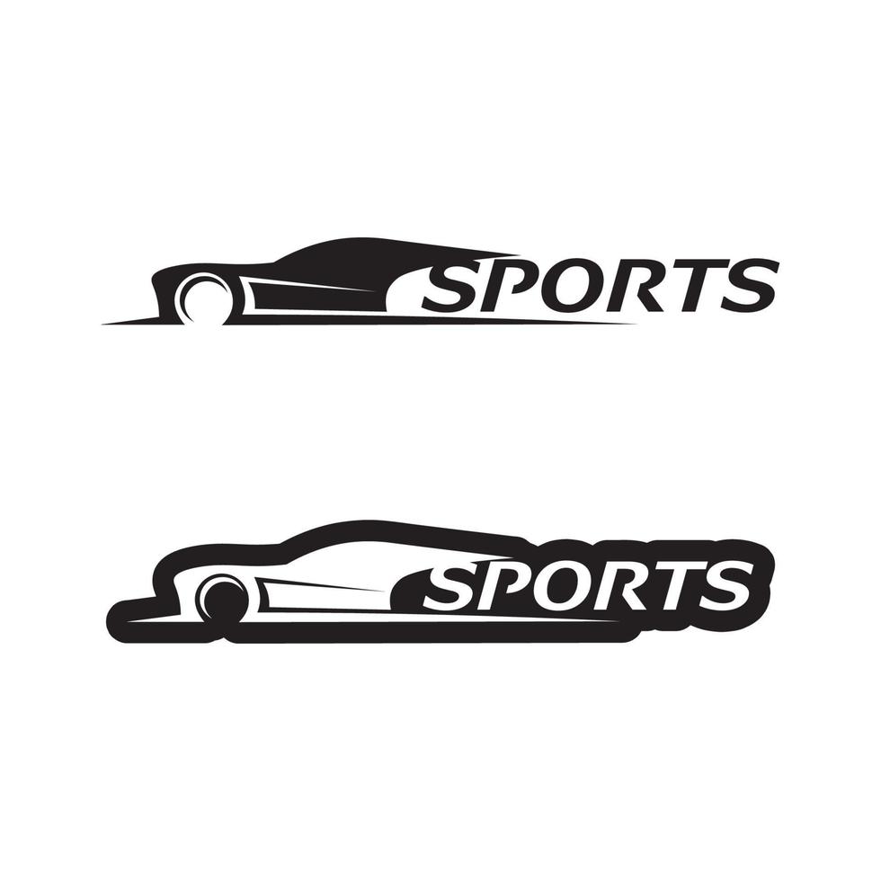 bil ikoner och vektor logotyp bilar för resor lastbil buss och andra transport vektor tecken design illustration