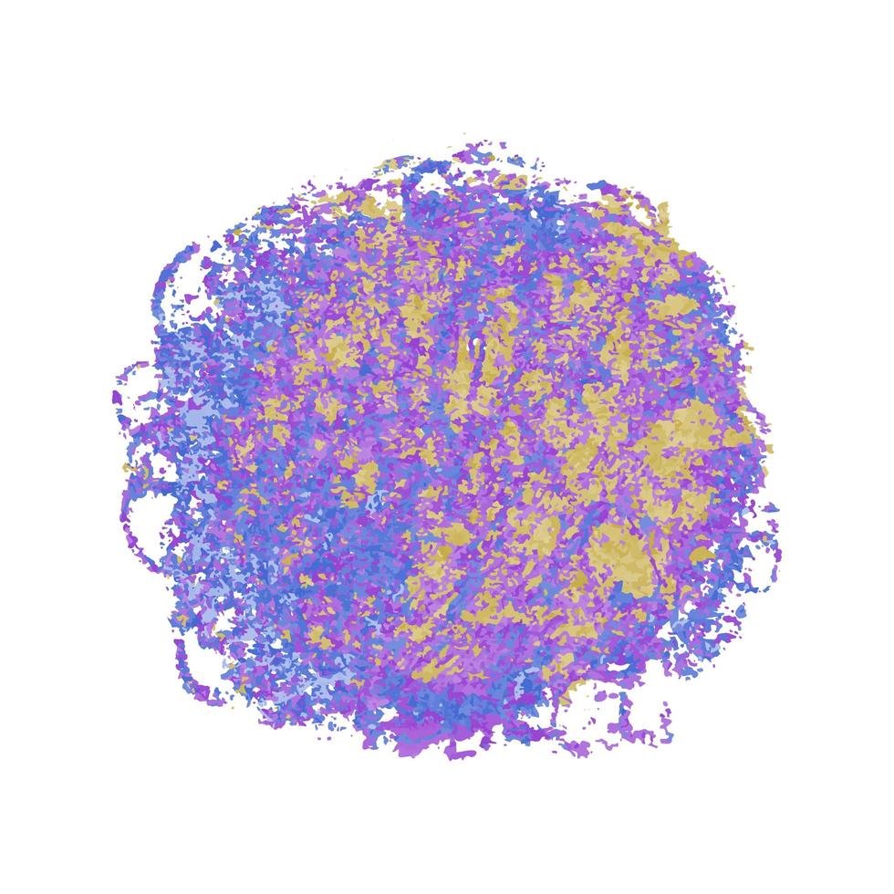 abstrakte Palstel-Färbung isoliert auf weißem Hintergrund vektor