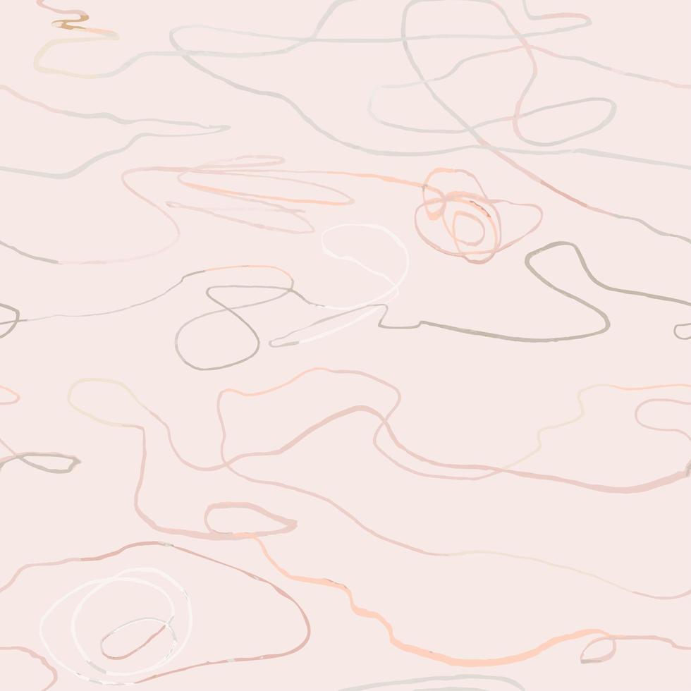 sömlösa mönster med handritade abstrakta linjer, doodles vektor