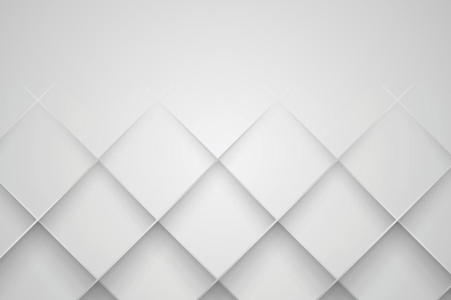 Banner abstrakte geometrische weiße und graue Farbe Hintergrund Vector Illustration.