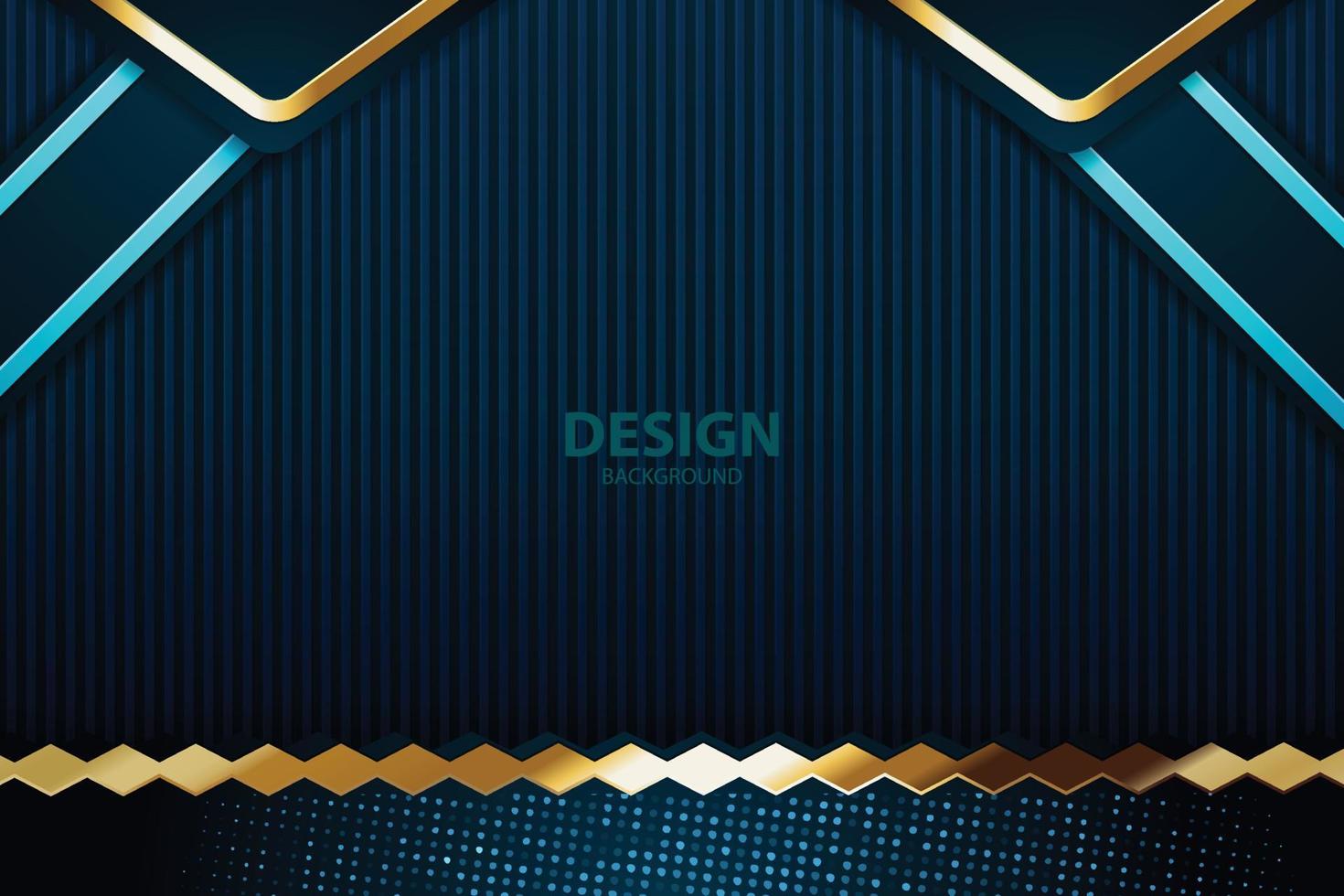 Gold Banner abstrakte Vektor Hintergrundbrett für Text- und Nachrichtendesign modern. Vektor-Illustration