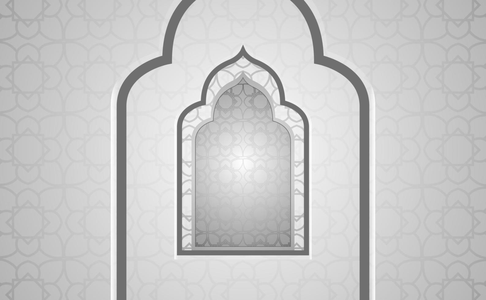 ramadan-hintergrund in der islamischen macht vektor