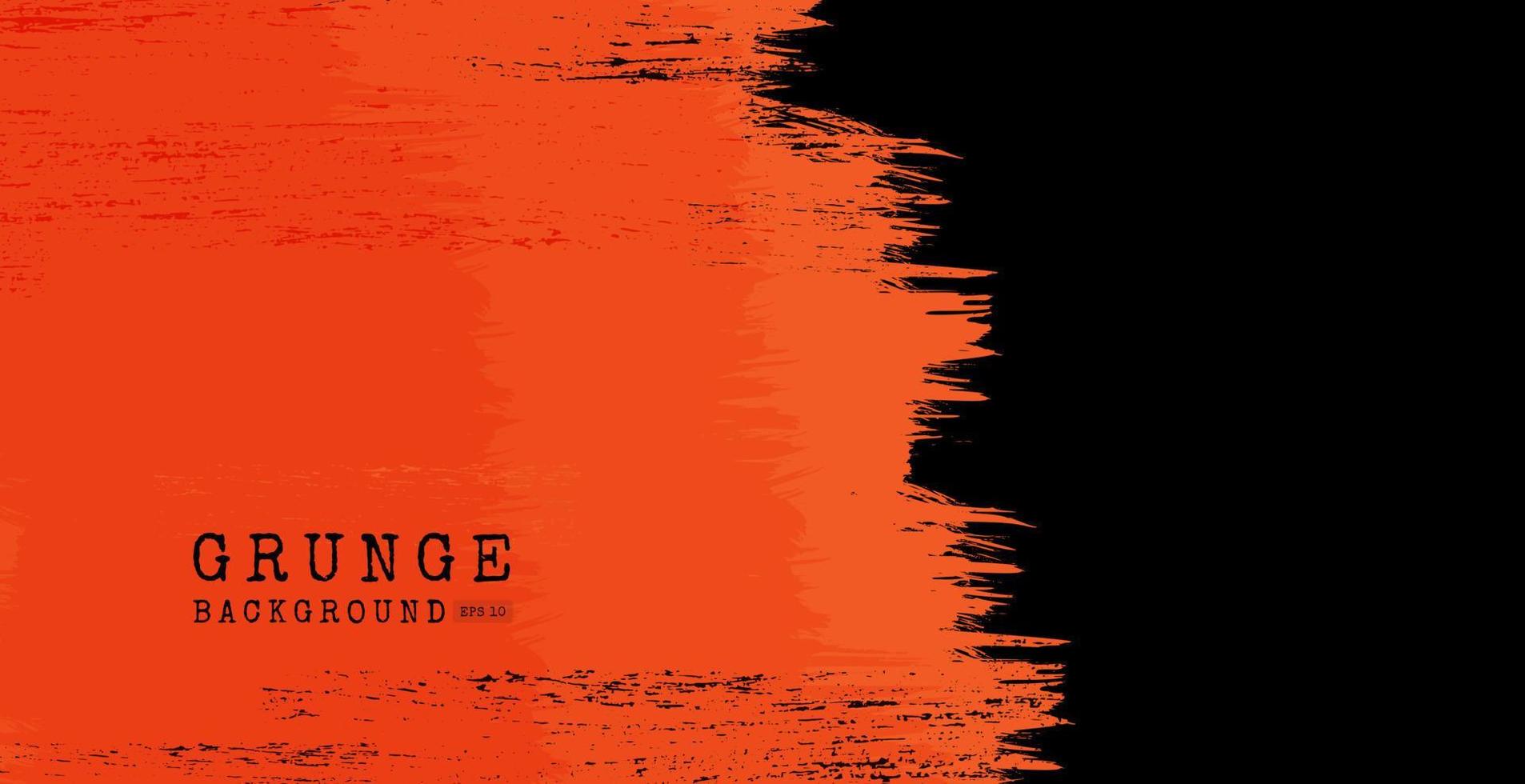 orange grunge bakgrund för banner, tapeter, försäljning banner och affisch vektor