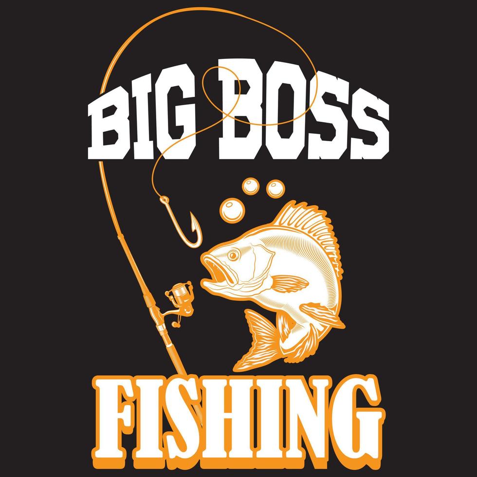 big boss fiske vektor