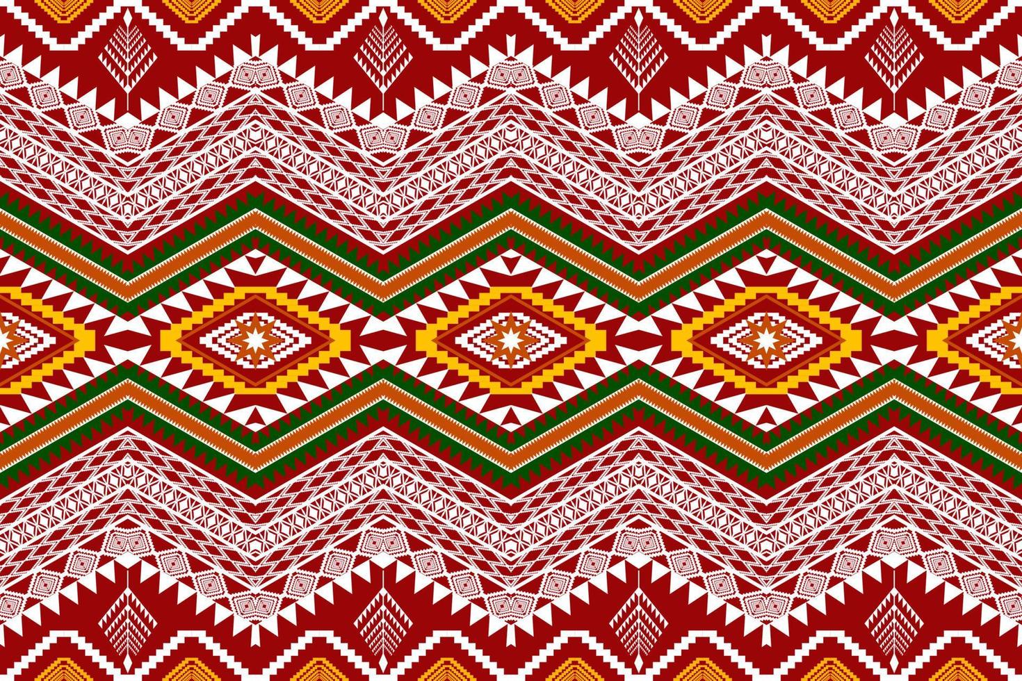 geometrische ethnische orientalische traditionelle pattern.figur stammesstickerei style.design für tapete, kleidung, verpackung, stoff, vektorillustration vektor