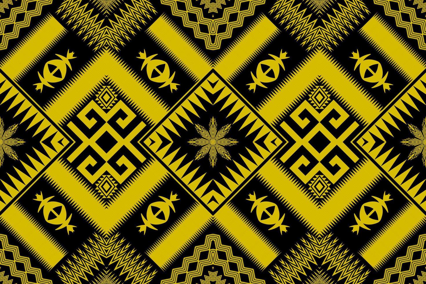 geometrische ethnische orientalische traditionelle pattern.figur stammesstickerei style.design für tapete, kleidung, verpackung, stoff, vektorillustration vektor