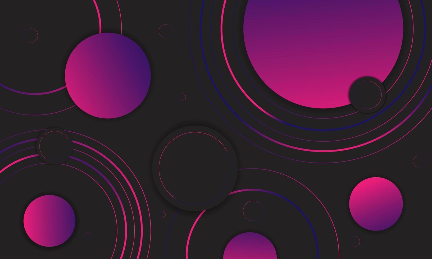 moderner Vektor abstrakter Hintergrund mit Kreiselementen eps 10