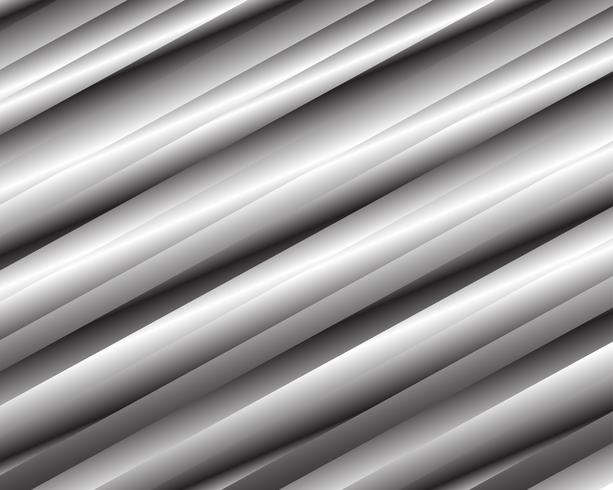 Abstraktes silbernes Metalldesign für Hintergrund, Tapete und mehr Vektorillustration. vektor