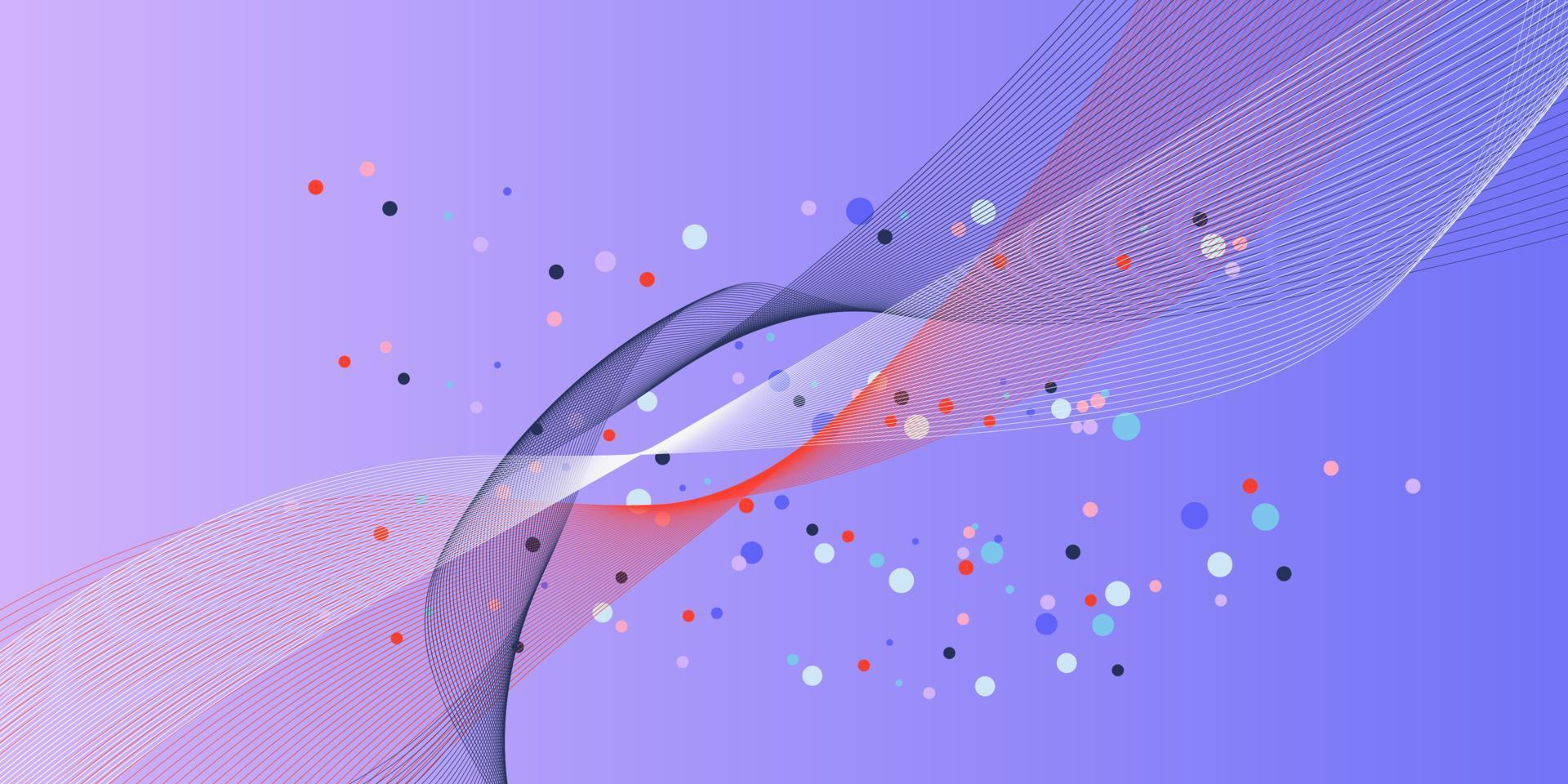 vektor rosa, lila och ljusblå abstrakt våg bakgrund. abstrakt rosa våg linje våg textur webb bakgrund abstrakt banner design för företagsekonomi