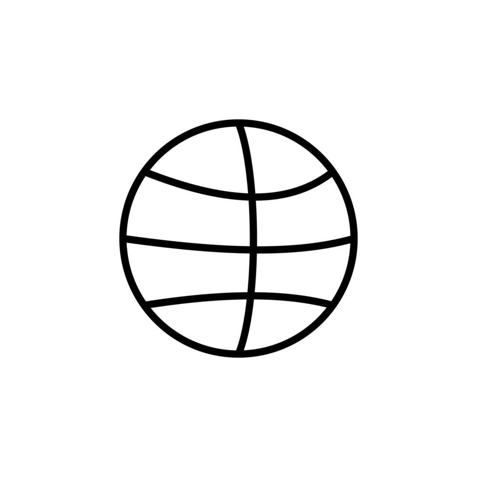 basket linje ikon, vektor, illustration, logotyp mall. lämplig för många ändamål. vektor
