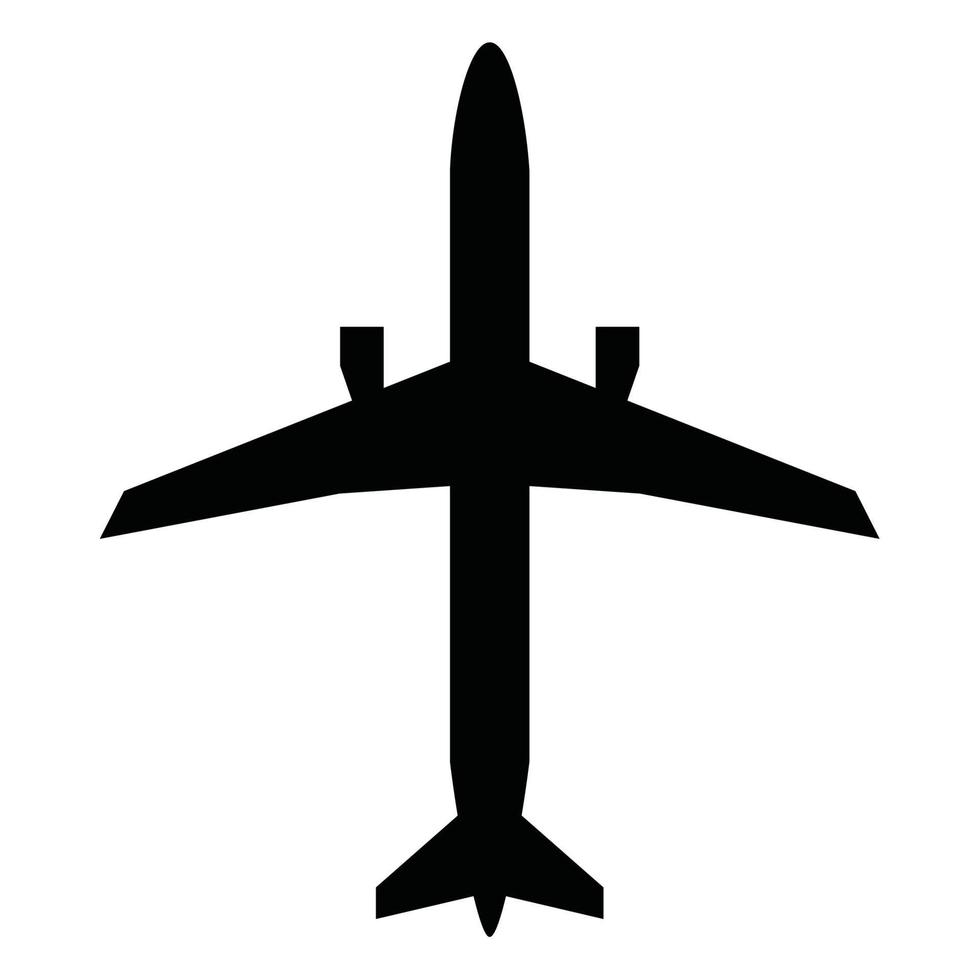 flygplans kollektivtrafik vektor