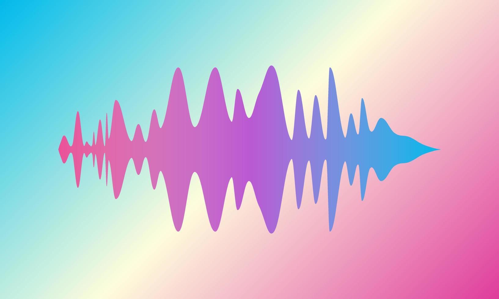 soundwave vektor stil design bra för affärer, musik, resor, webb, medicinsk