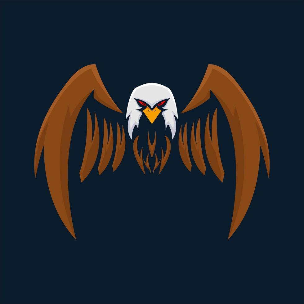 eagle logotyp illustration vektor