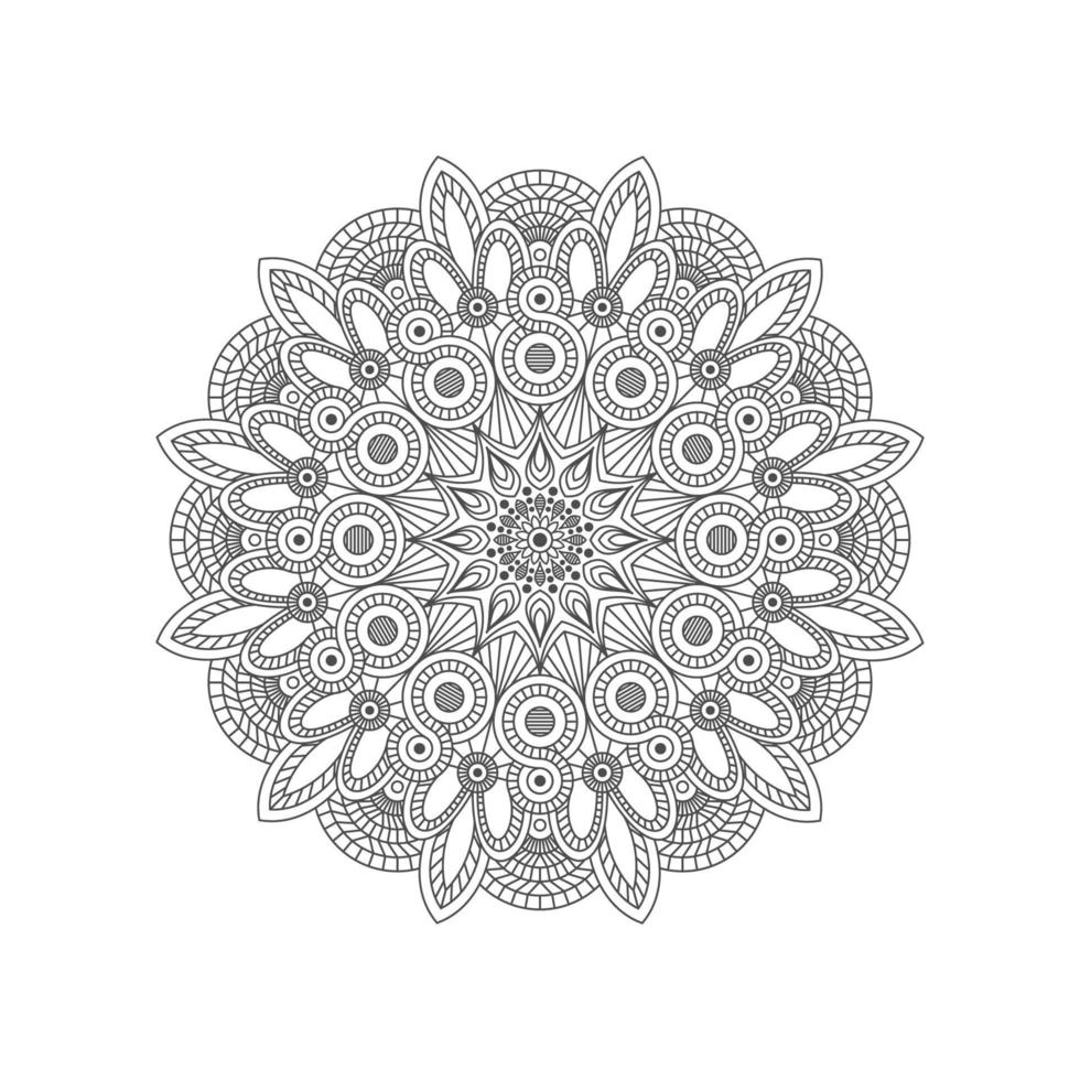 mandala konst dekoration vektor