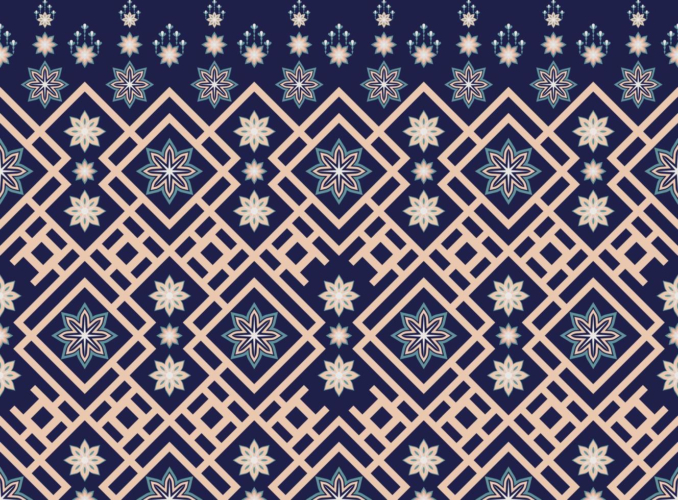 mönster etniskt tyg textur geometrisk vektor aztec orientalisk illustration retro keramiska plattor