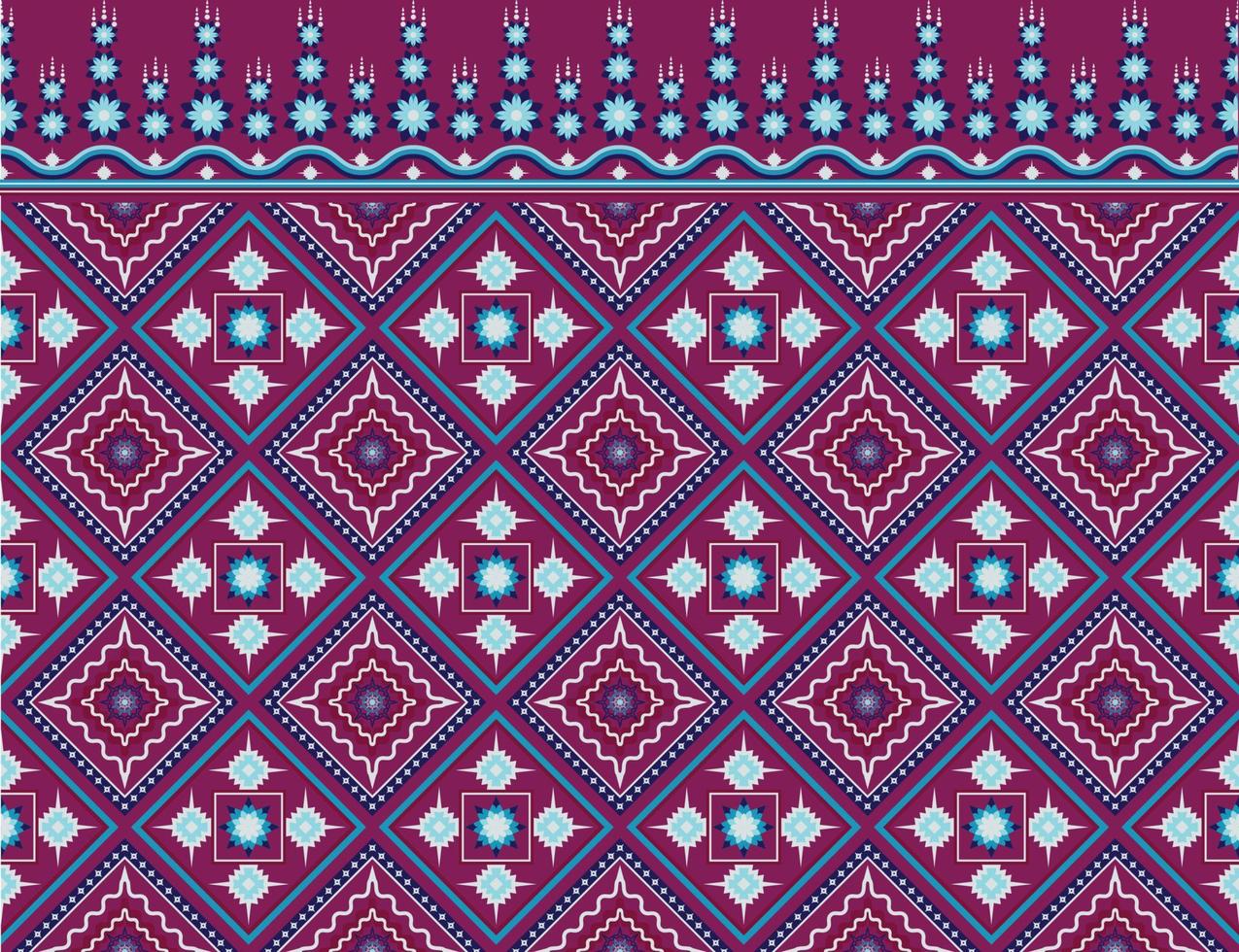 mönster etniskt tyg textur geometrisk vektor aztec orientalisk illustration retro keramiska plattor