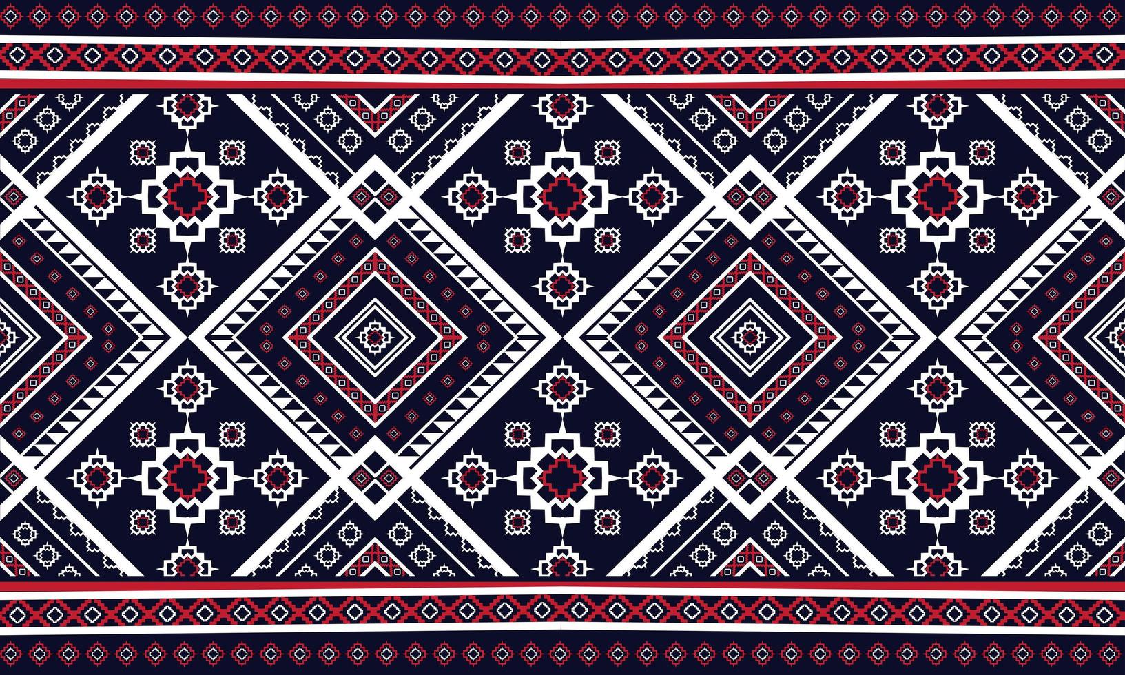 geometrische ethnische Muster orientalisch. nahtloses Muster. Design für Stoff, Vorhang, Hintergrund, Teppich, Tapete, Kleidung, Verpackung, Batik, Stoff, Vektorgrafik. Muster styl vektor