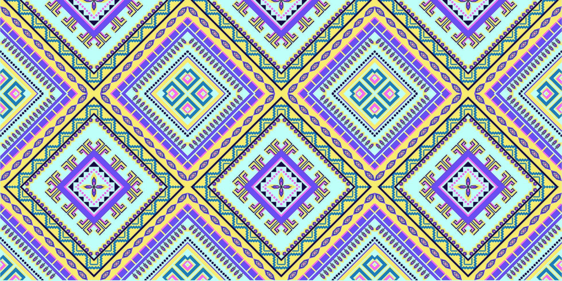 geometriska etniska mönster orientaliska. seamless mönster. design för tyg, gardin, bakgrund, matta, tapeter, kläder, omslag, batik, tyg, vektorillustration. mönster sty vektor