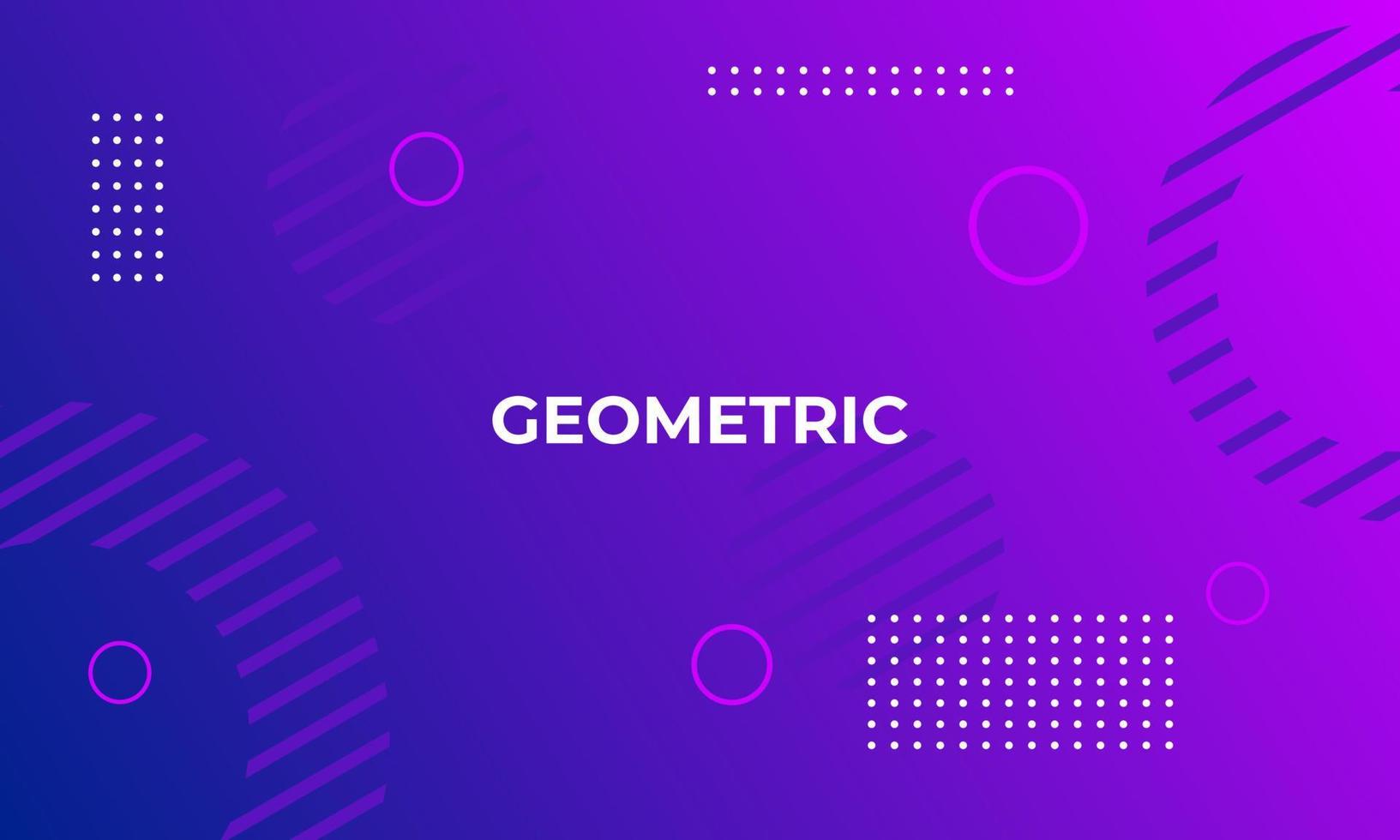 trendiger geometrischer abstrakter hintergrund vektor