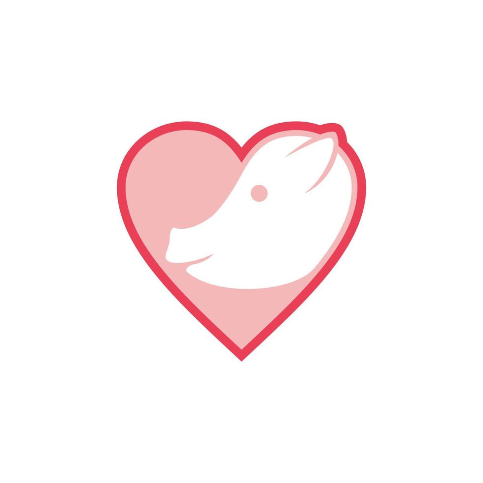 logotyp logotyp gris kanin tecknad symbolikon vektor