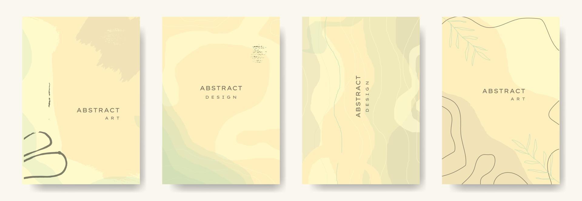 modern abstrakt vektor backgrounds.minimal trendig stil. olika former ställa in designmallar bra för bakgrundskort hälsning tapeter broschyr flygblad inbjudan och andra. vektor illustration